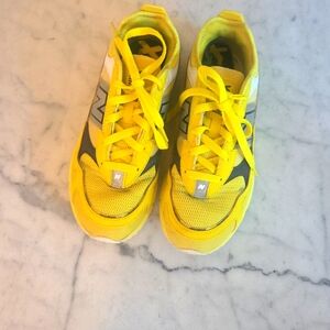 New Balance Yellow and Gray X-Racer